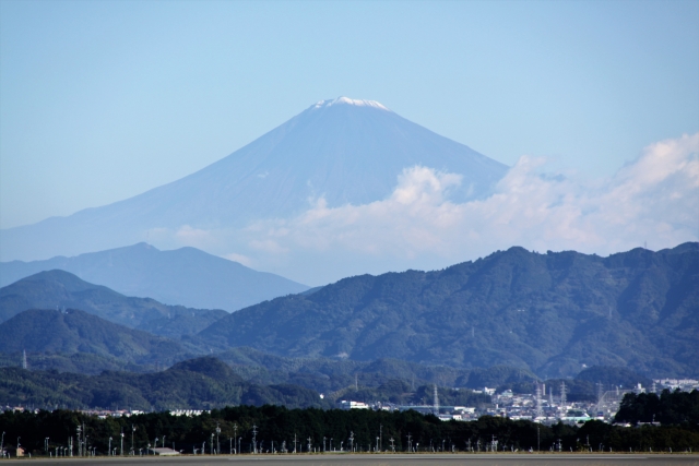 静岡空港からの眺め